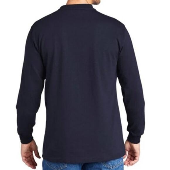 NWOT CARHARTT FLAME RESISTANT MEN'S LONG SLEEVE SHIRT, COTTON MEN'S SIZE 2XL - Picture 2 of 12